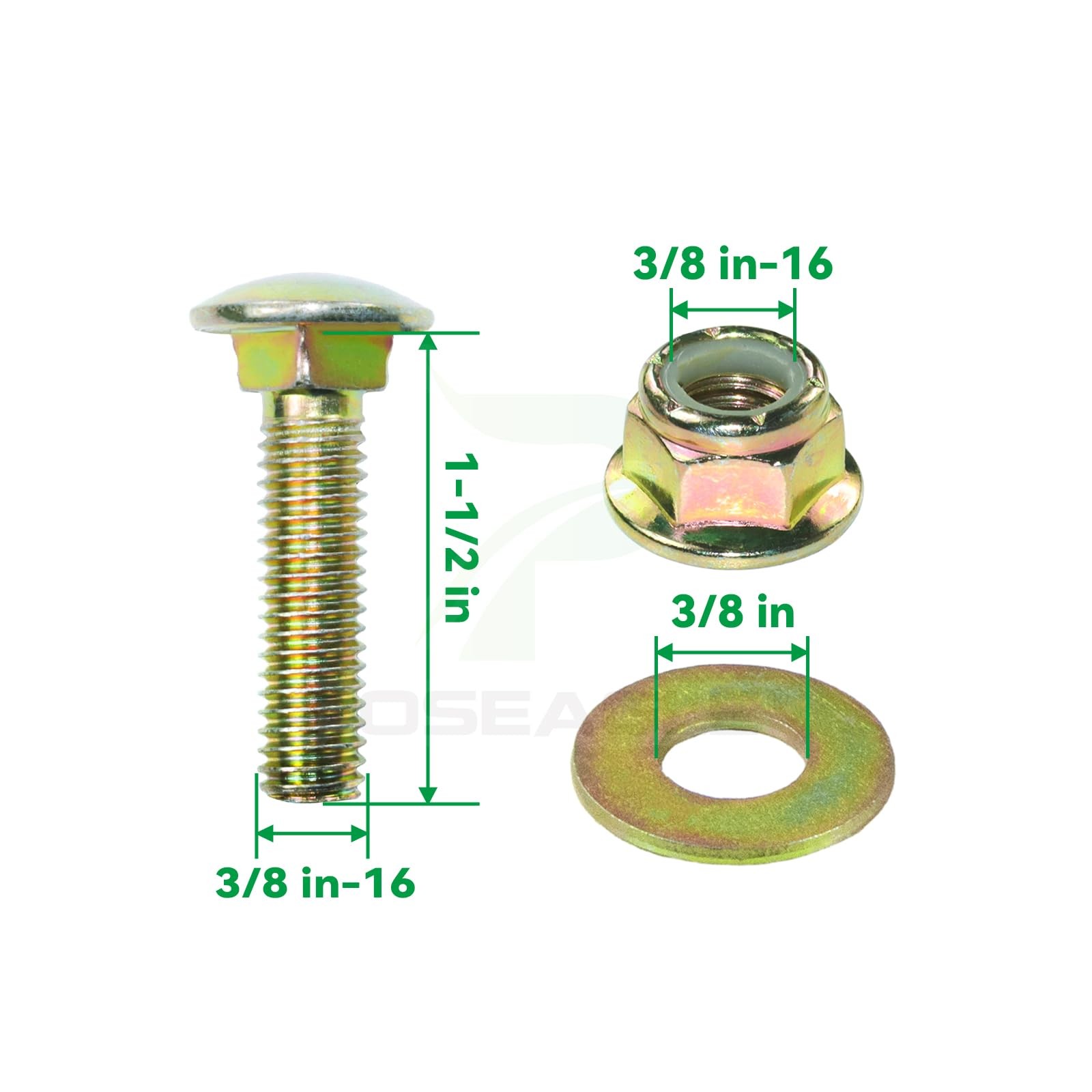 POSEAGLE 2 Pack 175820 Idler Pulley Replaces A10 2×175820, 2×175820