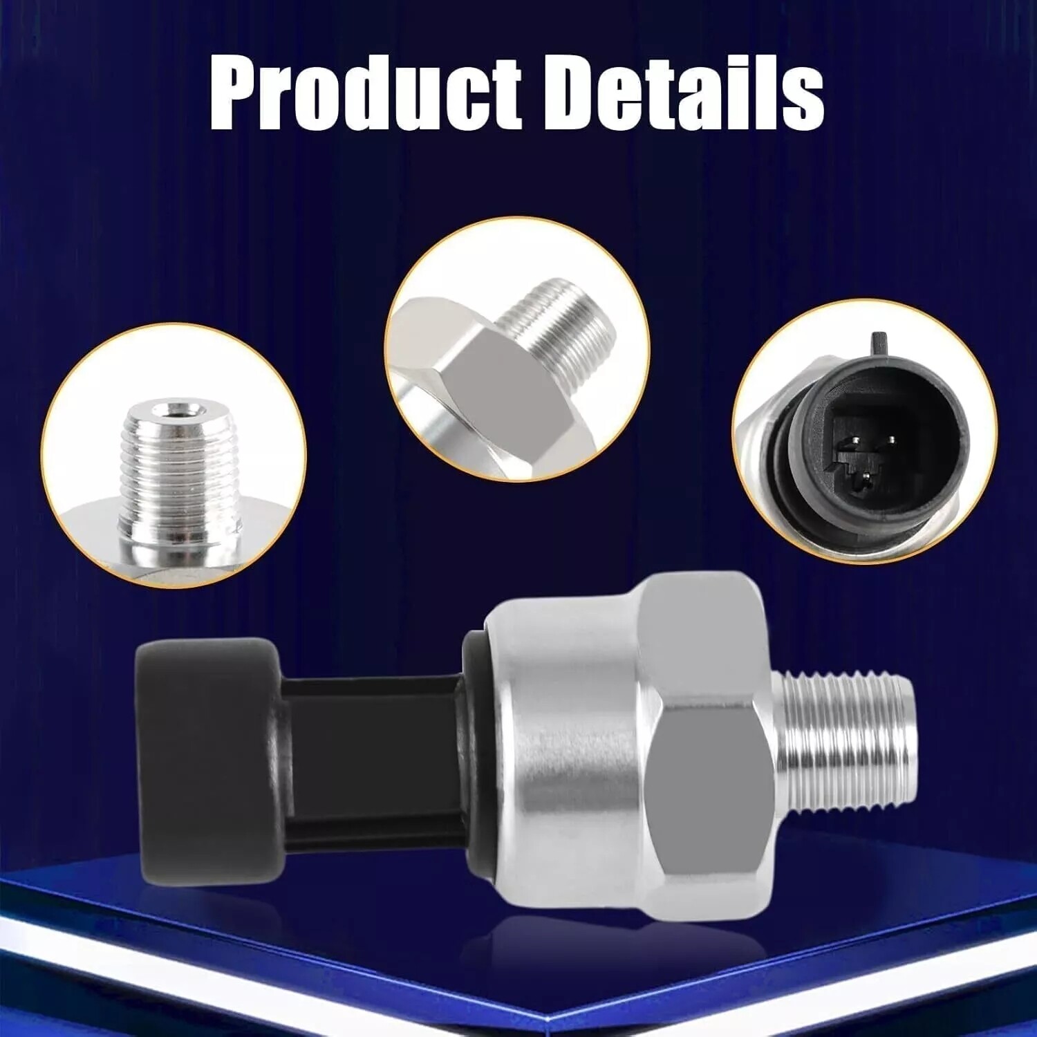 5V Pressure Transducer or Sender 30psi-1600Psi for Fuel Diesel Oil Air Water