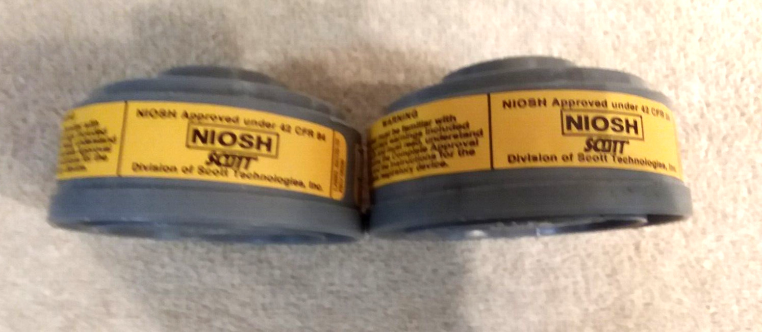 Scott 642-0A Multi Combo Chemical Cartridge Filter 2 Cartridges Set ~ New ~