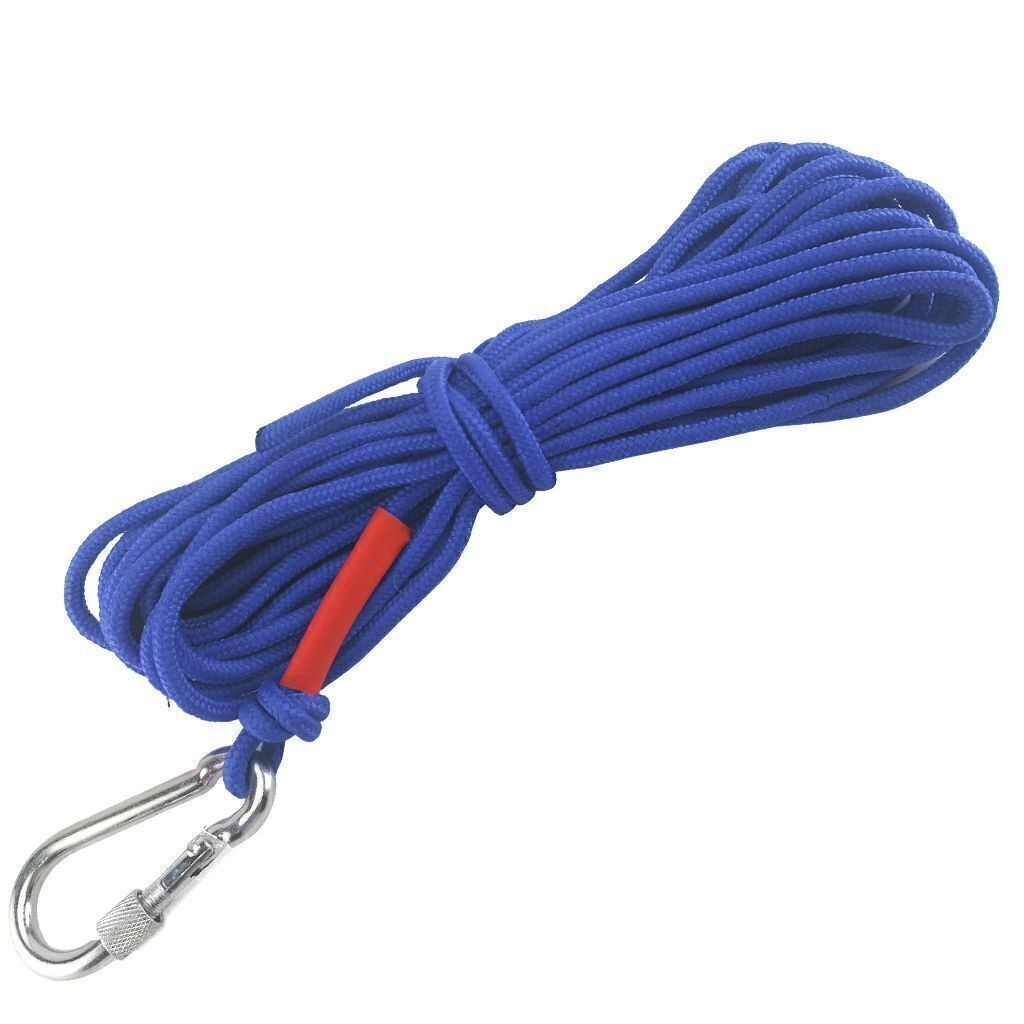 500LBS Fishing Magnet + Rope Kit Strong Neodymium Pulling Force Treasure Hunt