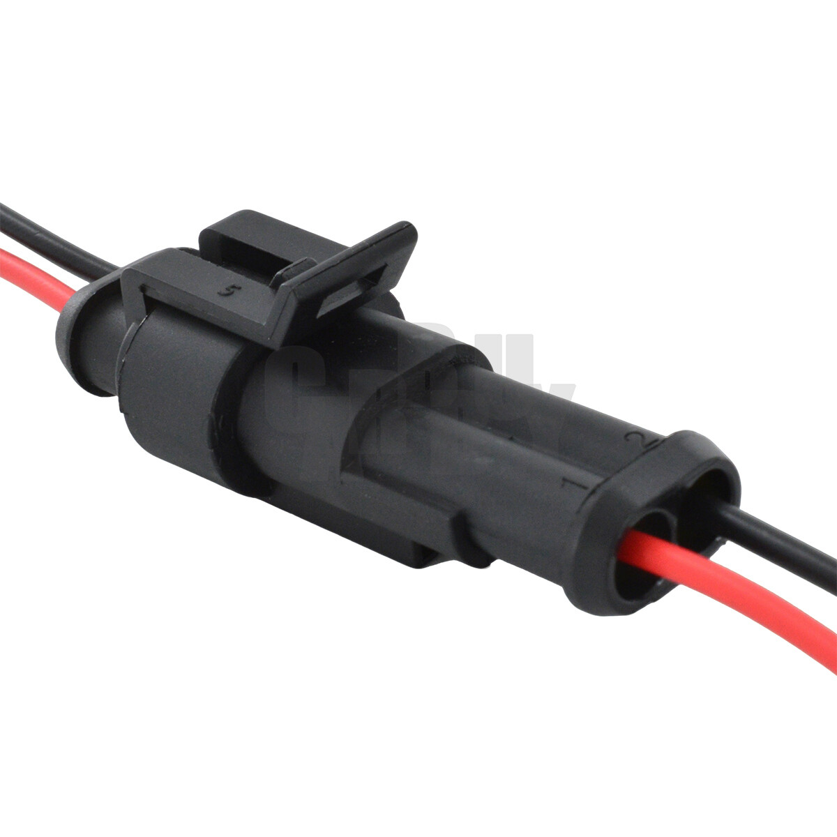 20x Waterproof Electrical Wire Connector Plug Cable Superseal Amp/Tyco 2Pin 12V