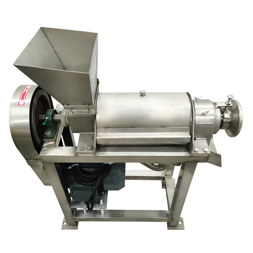 Commercial Fruit Vegetable Screw Juicer Industrial 3-phase 220v 1.5KW 0.5T/H