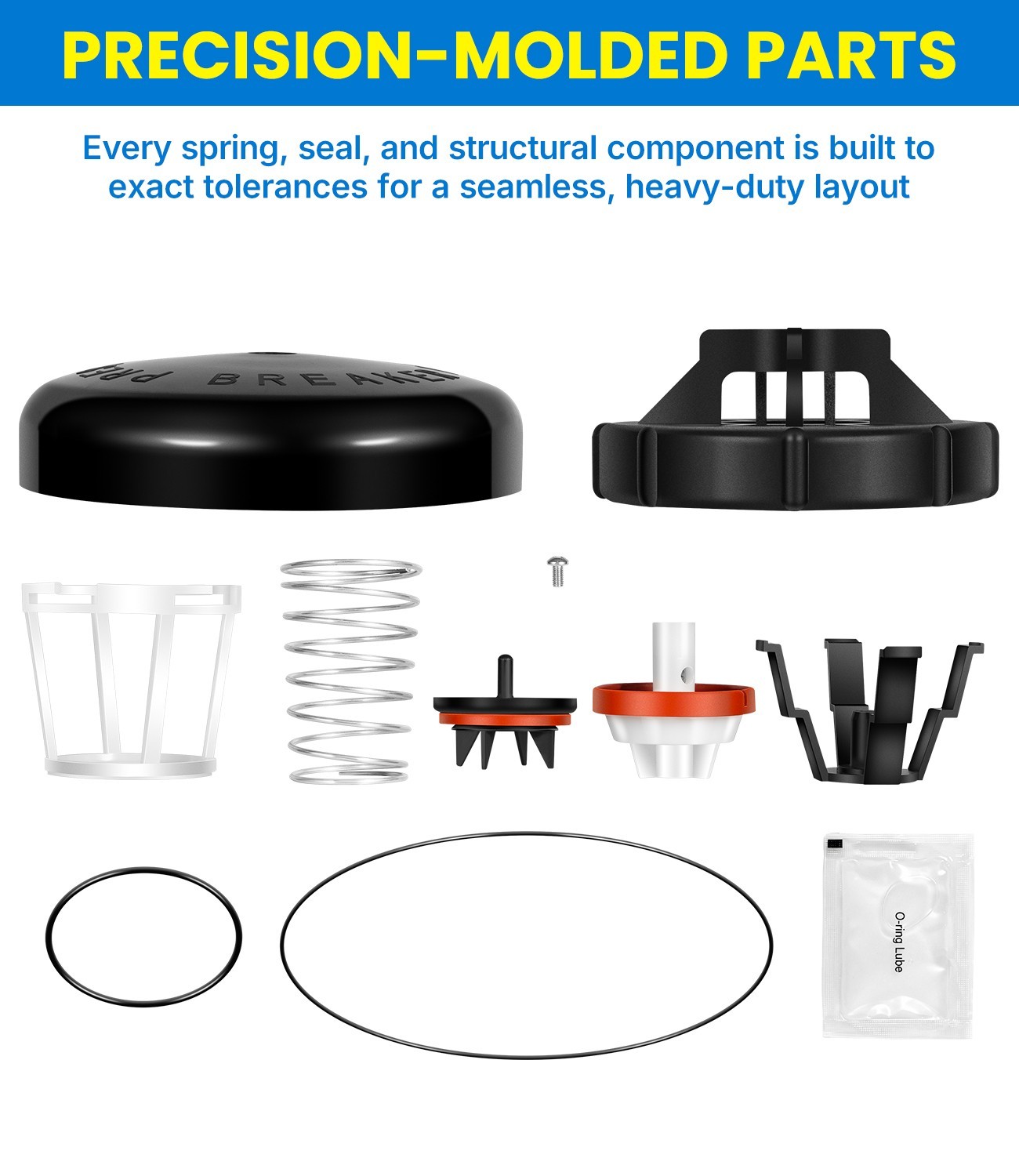 RK12-420 Repair Kit for Zurn Wilkins 1/2″ 3/4″ Model 420 420XL PVB Breaker