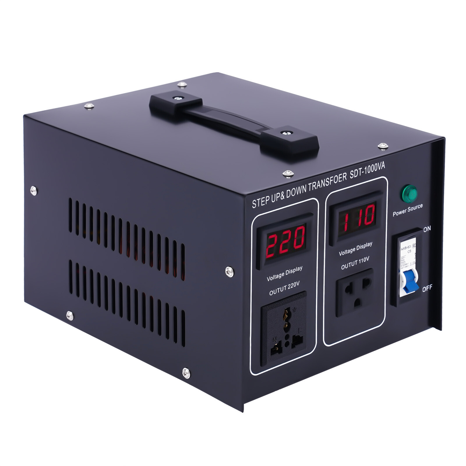 1000W Step Up Step Down Voltage Converter Transformer 220V to 110v 120v to 240V