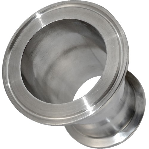 3.5″ to 3″ in Sanitary Pipe Reducer Tri Clamp Ferrule End Stainless Steel 316