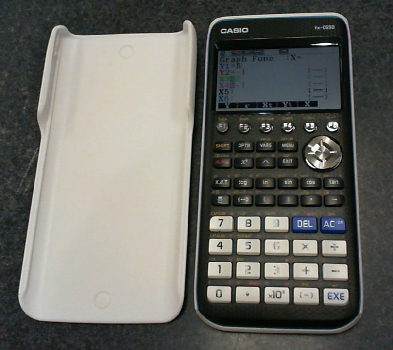 Casio FX-CG50 Graphing Calculator & Case – TESTED WORKS