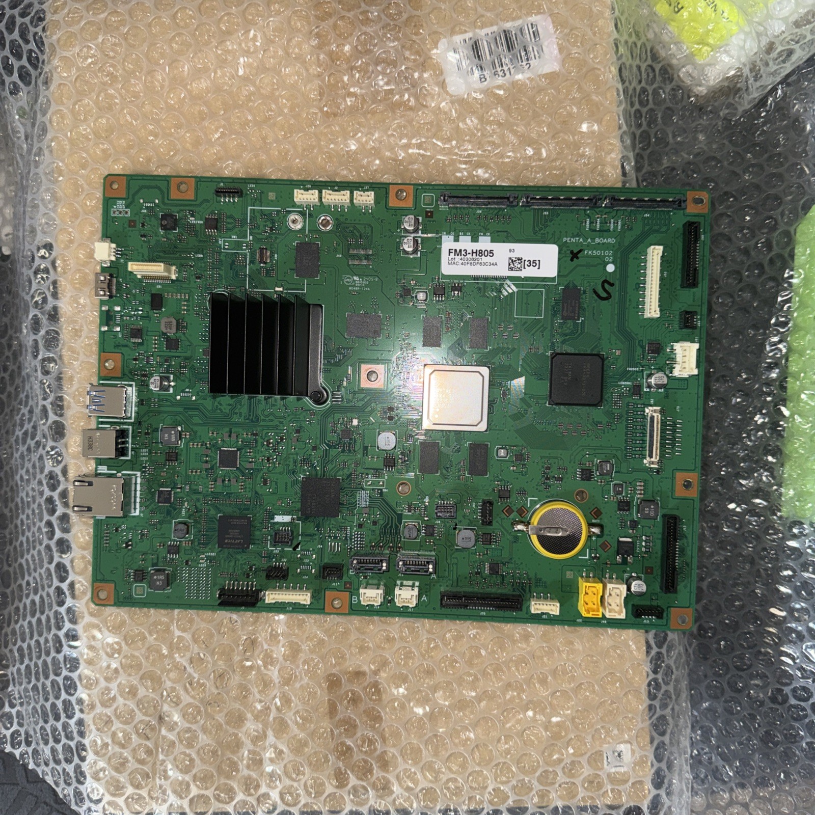 Canon Main Controller PCB Assembly FM3-H805-000 OEM iR ADV DX C3900 (L5)