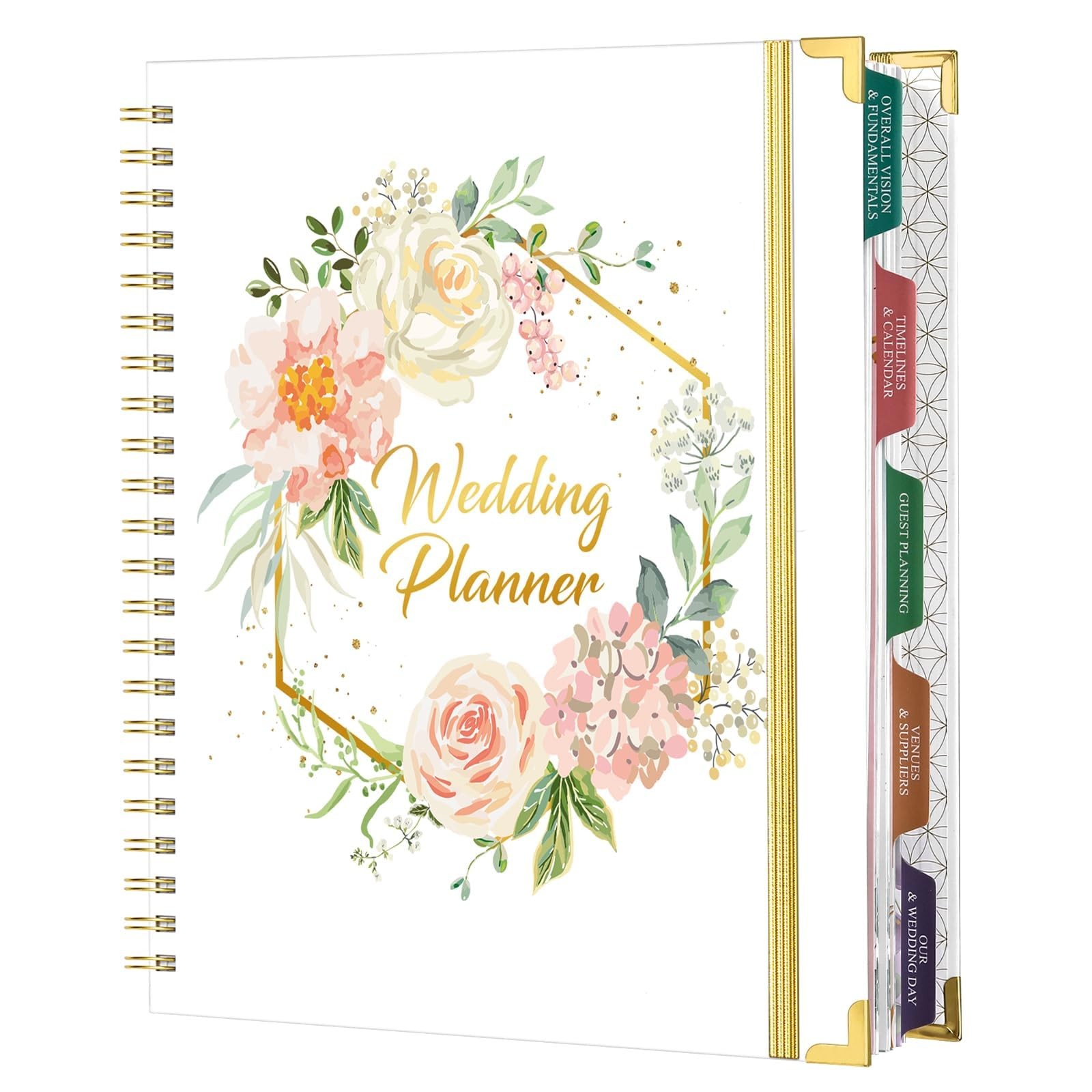 Wedding Planner Wedding Planner Book and Organizer for the Bride with 5 Tabb…