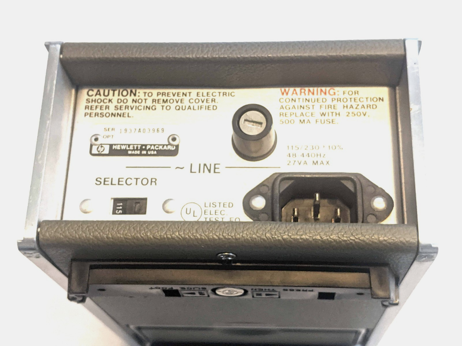 Hewlett-Packard 8447A Broadband Low-Noise RF Amplifier 0.1 – 400 MHz