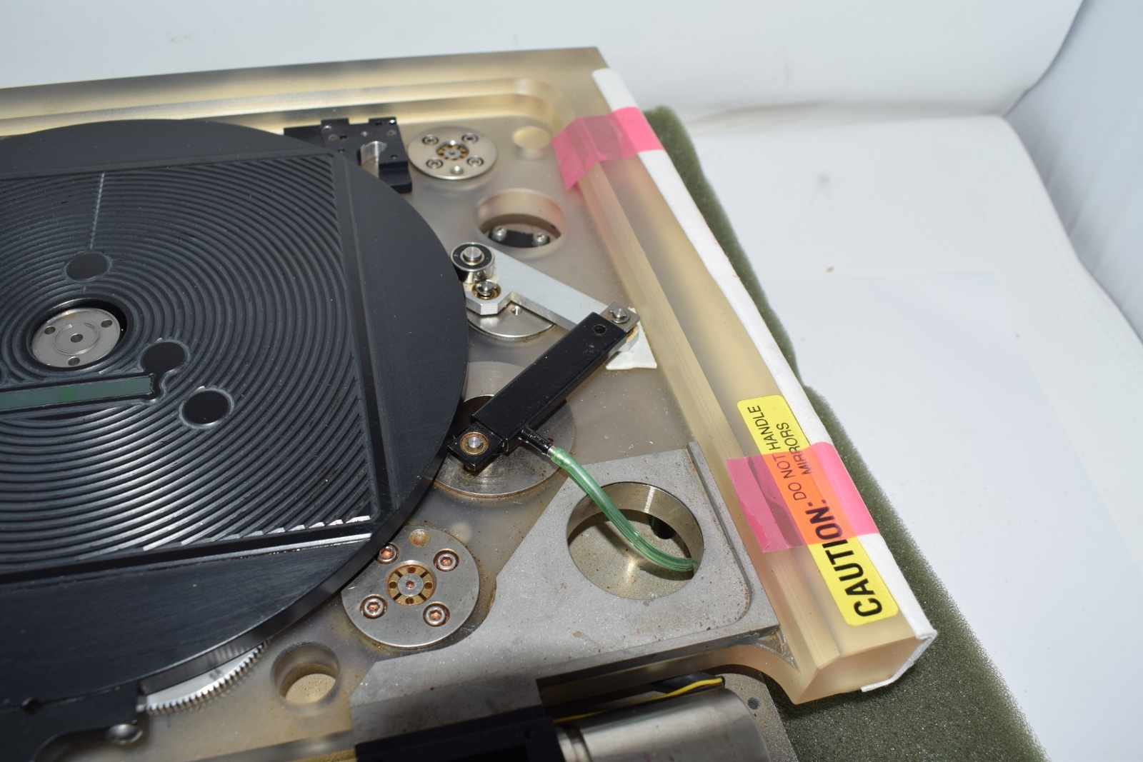 Ultratech Stepper 01-20-03947 7-3/4» Chuck Assembly Wafer Mirrors Optical Rev.