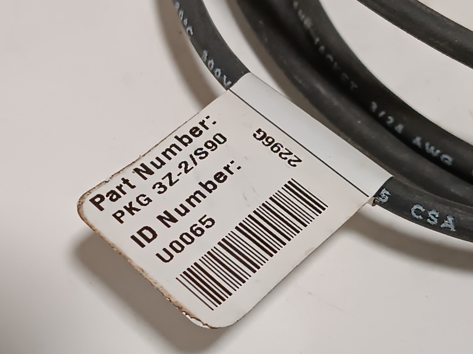 Turck picofast PKG 3Z-2/S90 Single Ended Cordset, M8 Female to Pigtail, 2m