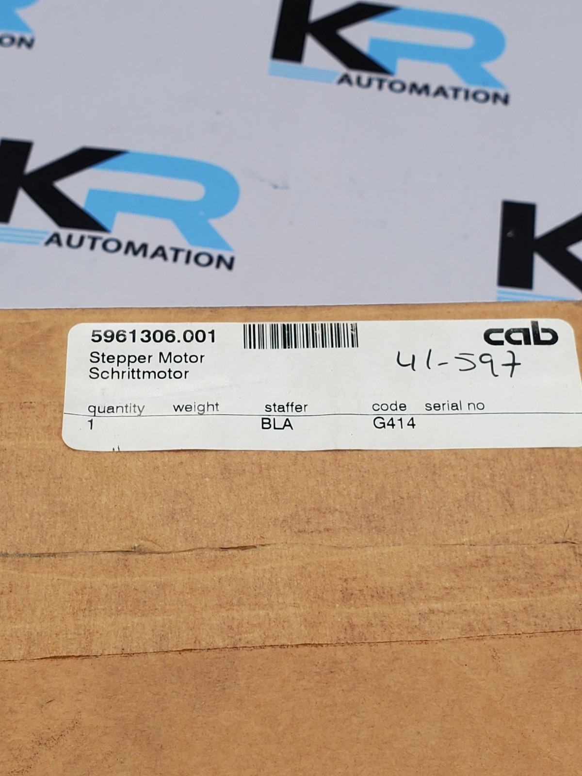 NEW Nanotec ST5718L2804-KCAB Stepping Motor 1.8DEG 3.4V 2.83A