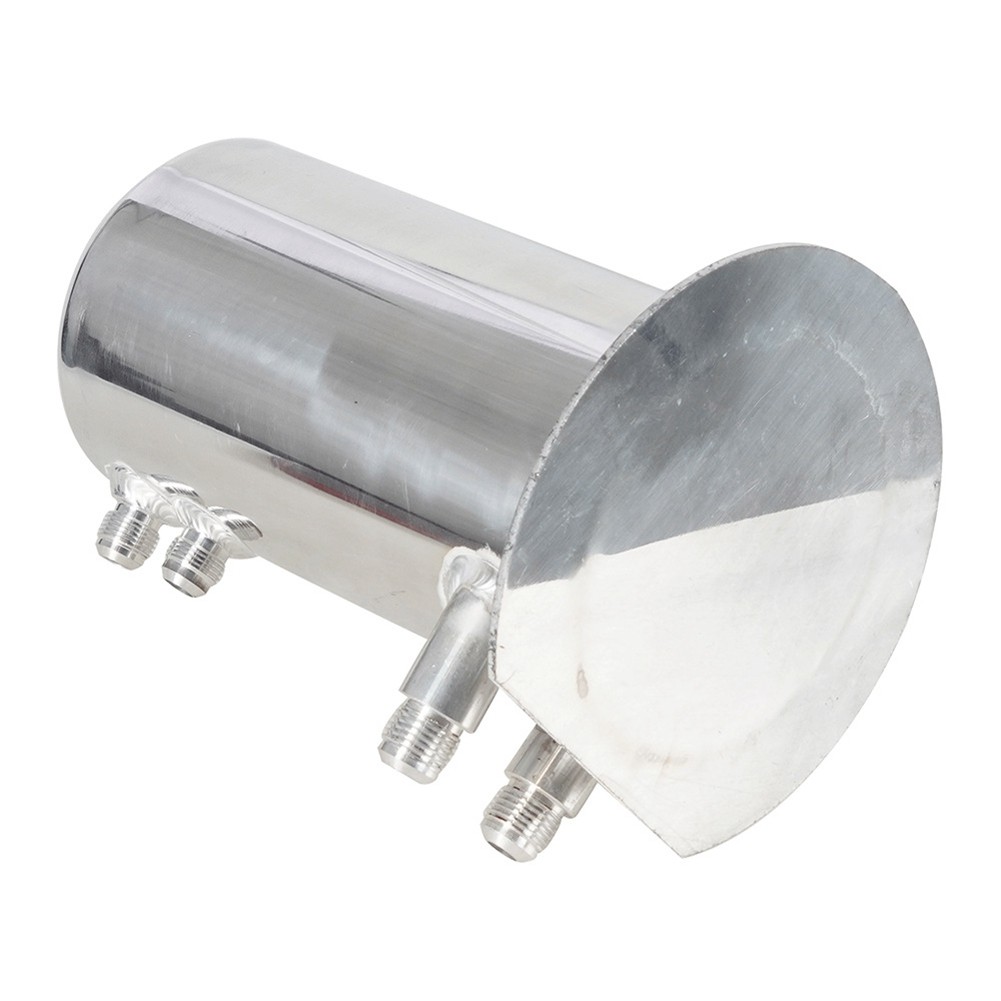 Car Universal 2.5L / 0.66 Gallons Dome Tank Turbo Tank AN8 – AN10 Oil3540