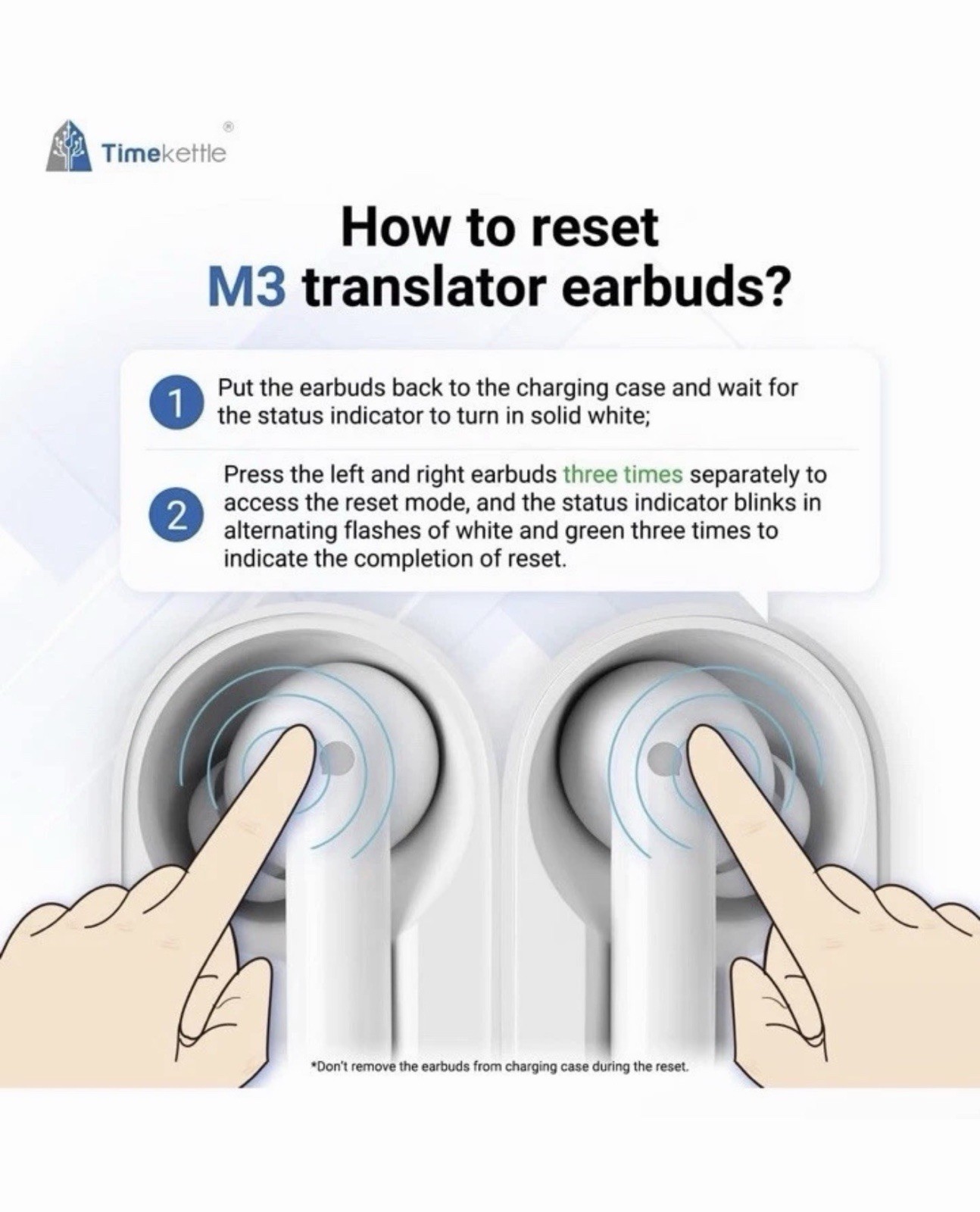 Timekettle M3 Language Translator Earbuds, Two-Way Translator Device with APP…