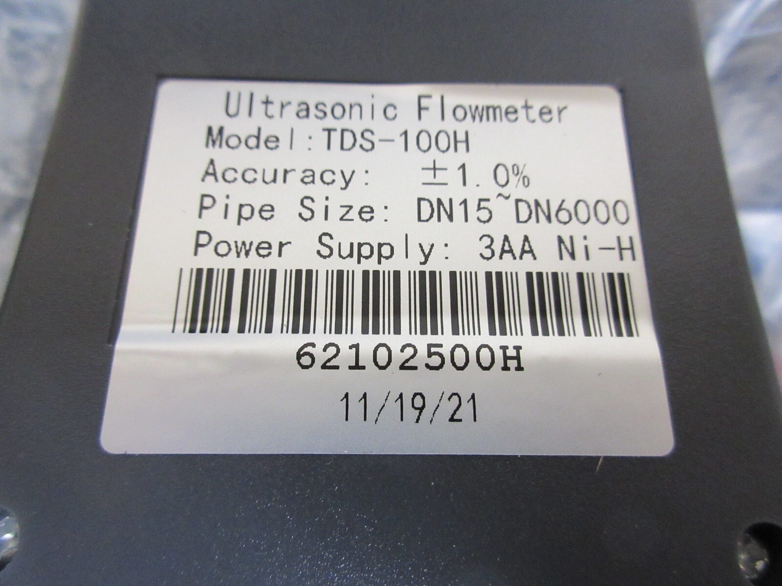Bonvoisin TDS-100H Handheld Ultrasonic Flowmeter (Brand New)