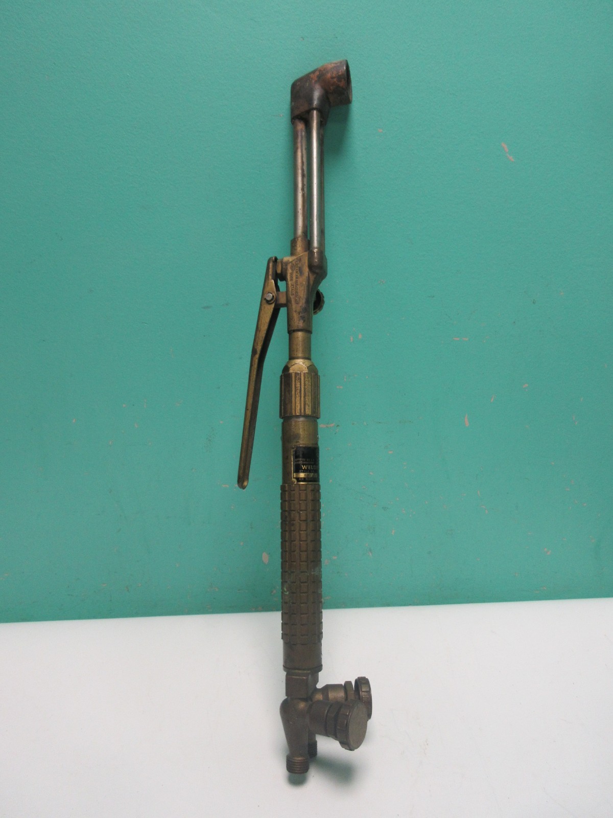 Vintage Airco Gas Cutting Torch Style 800 Series Handle + 3890 Head