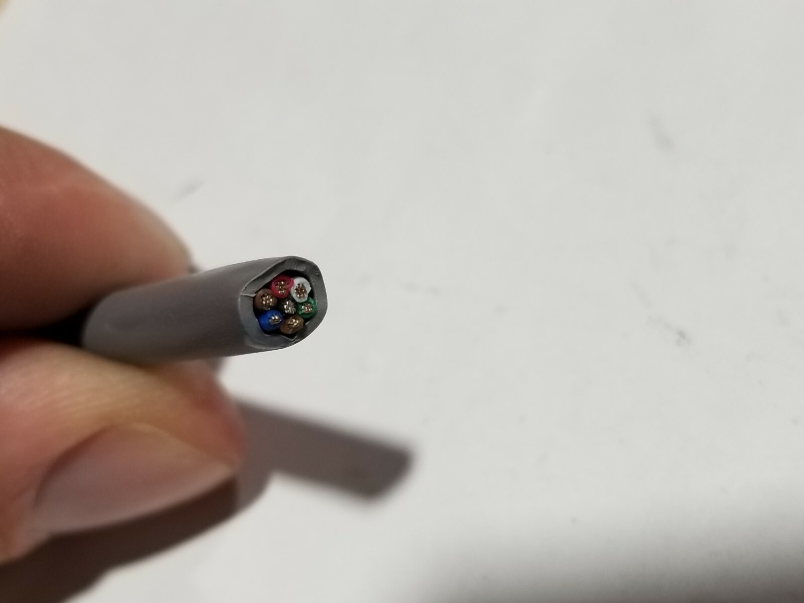 Alpha Wire 1177C 22/7C Cabled 5.3 Twists Comm/Control Cable 300V 75C CMG /25ft