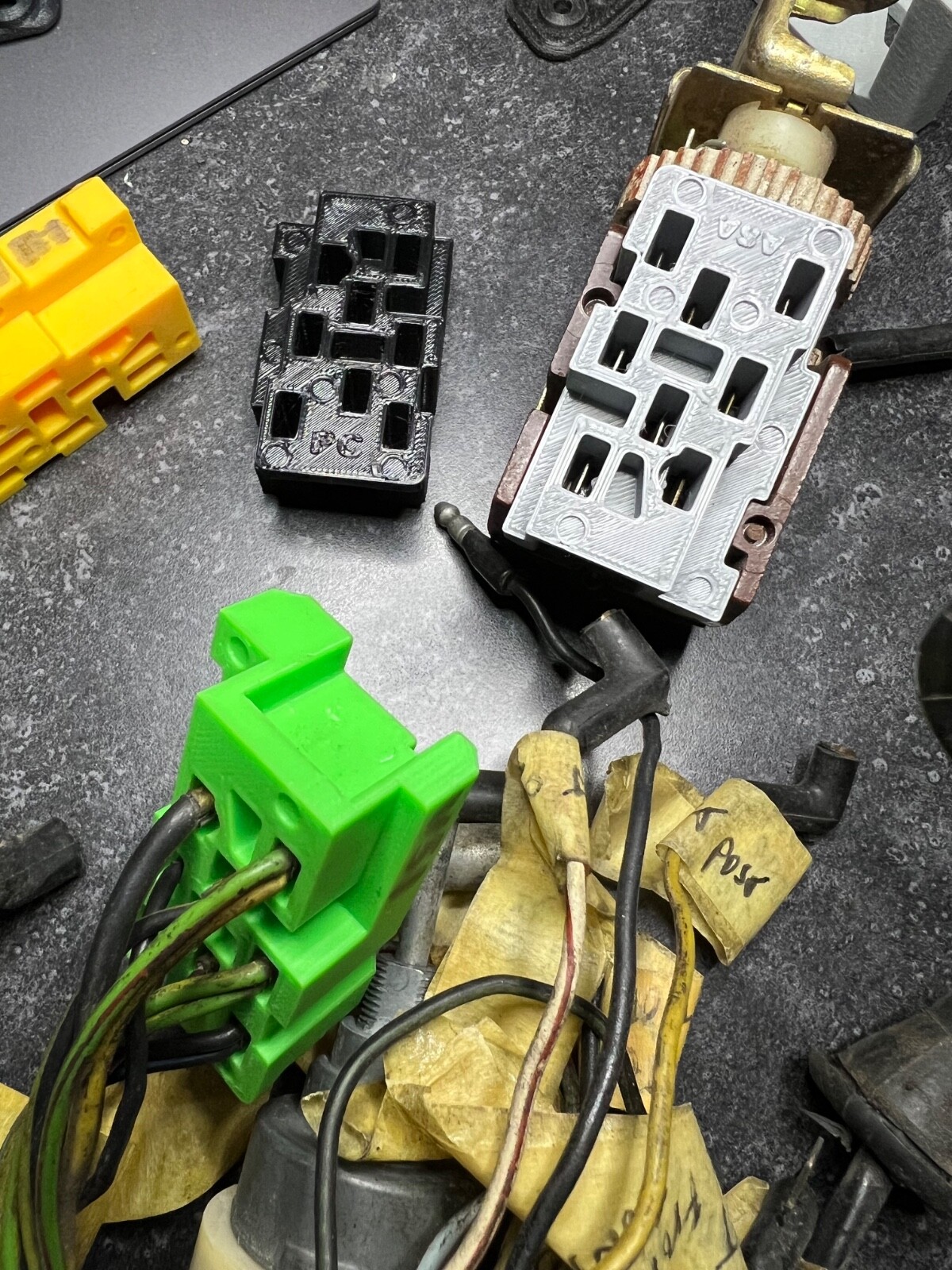 Ford Mustang 1965-66-67-68 Headlight Switch Connector – Reproduction 3D Printed