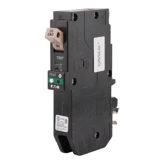 NEW Eaton CHFP120AF AFCI Arc-Fault Circuit Breakers 1 Pole 20 A Plug on Neutral