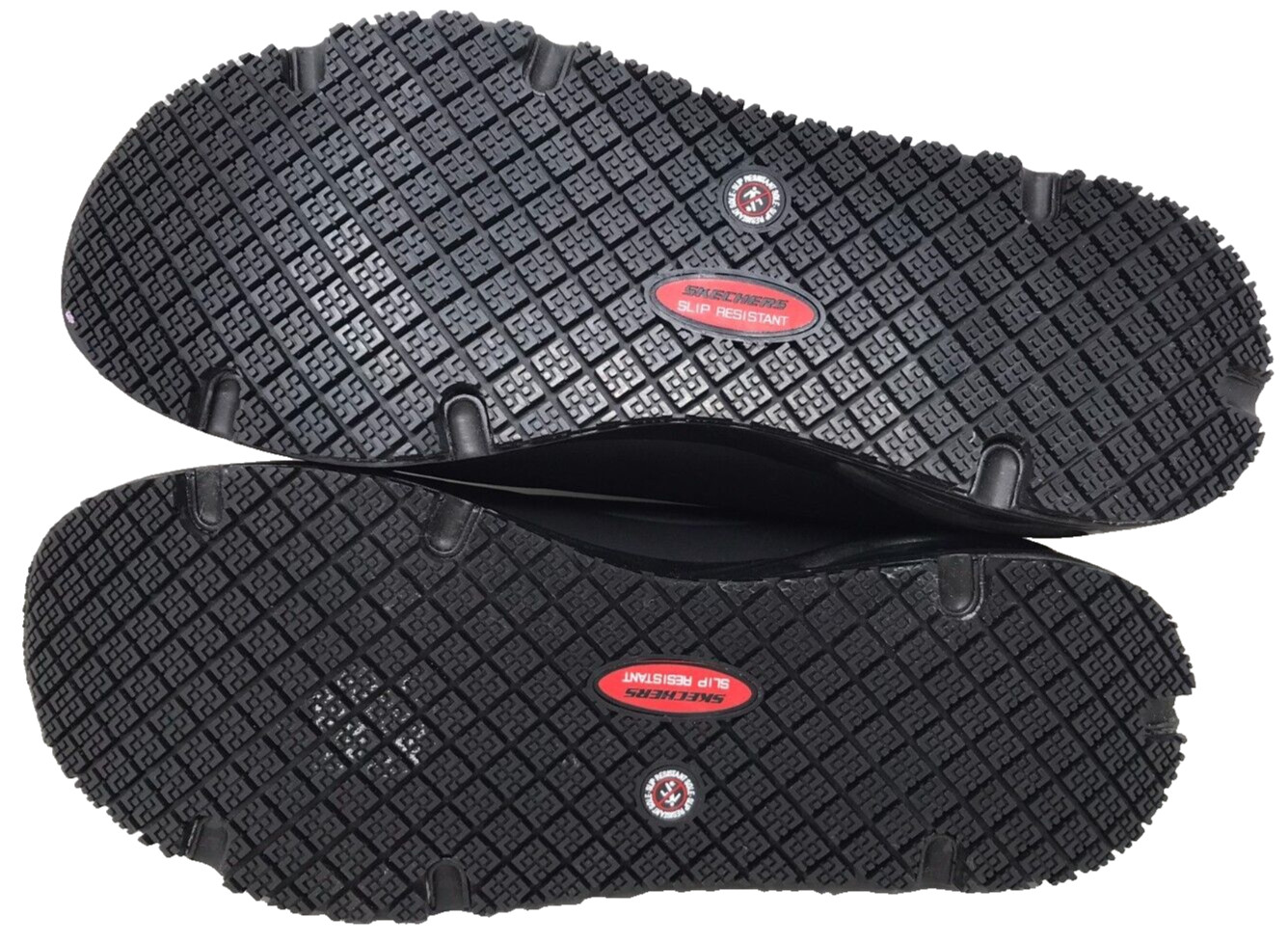 Skechers Men’s Work Relaxed Fit Uno SR Sutal Lace Up Shoes Black Size:10.5 102D