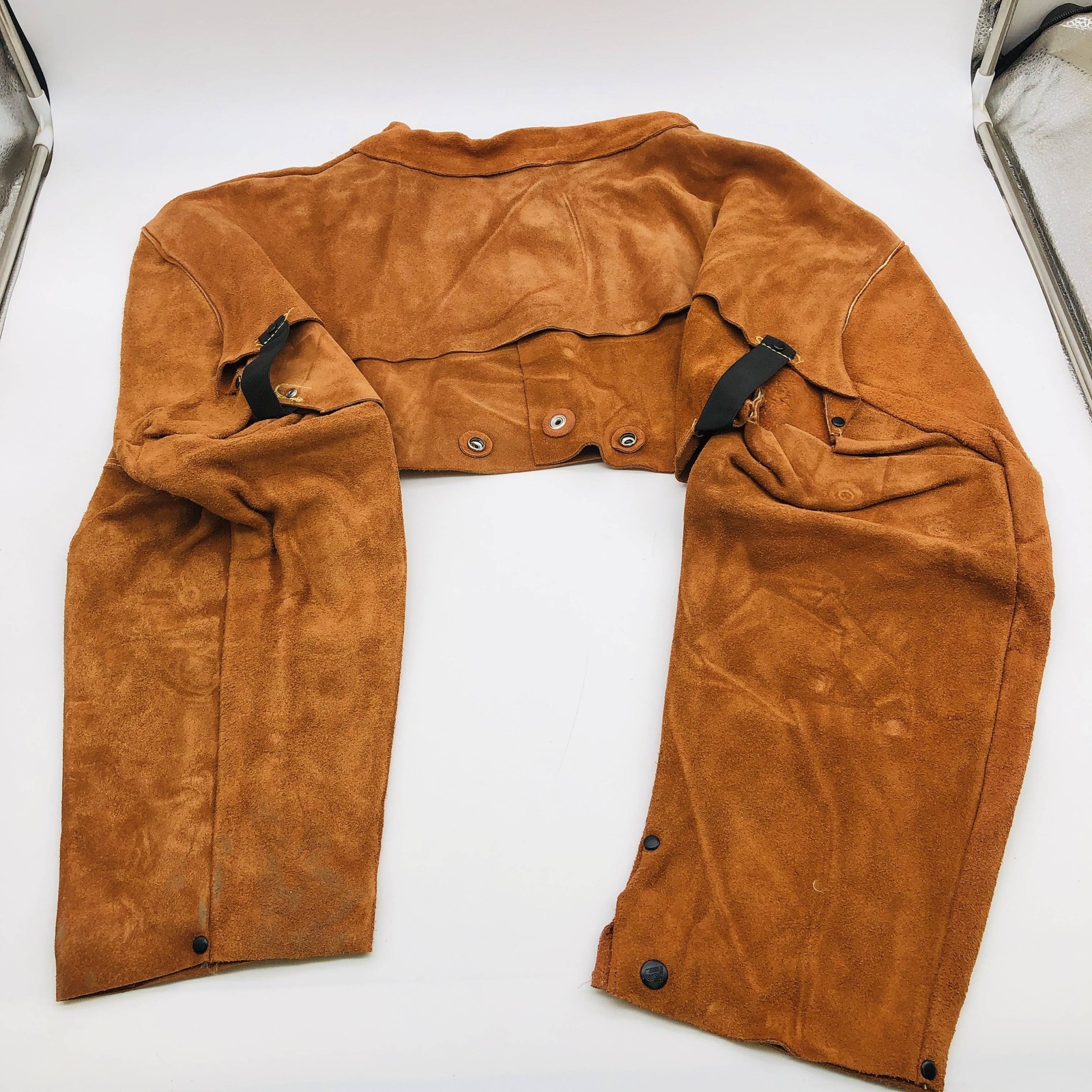 Steiner 9210 Welding Cape Sleeves Without Bib 4XL Premium Side Split Cowhide