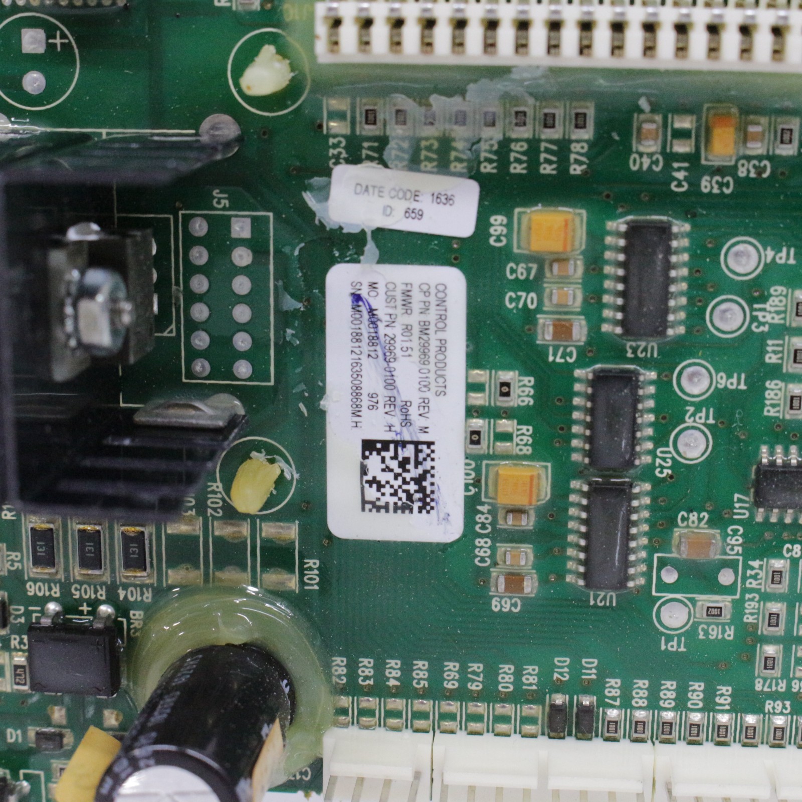 Genuin Bunn Dual TF DBC 120V/208V Main Board 29969.0100 OEM