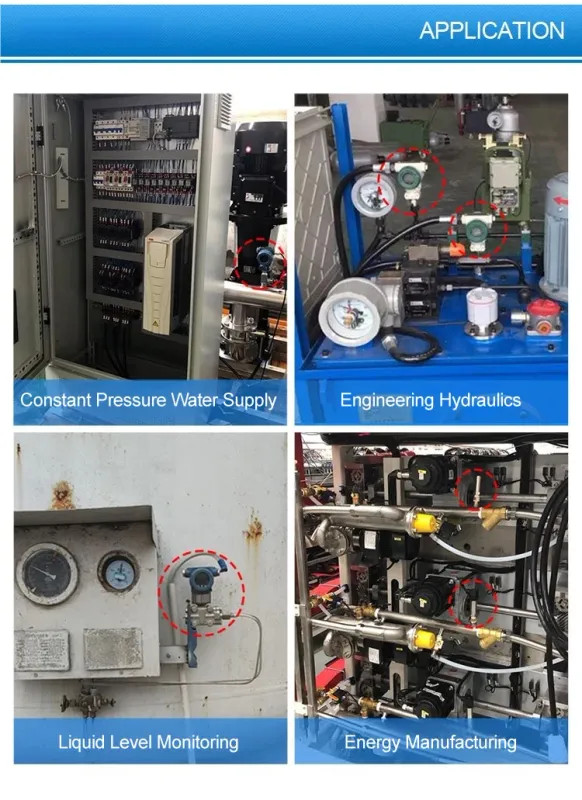 Smart Digital Pressure Transmitter 4-20mA RS485 Gauge Sensor G1/2 Stainles Steel