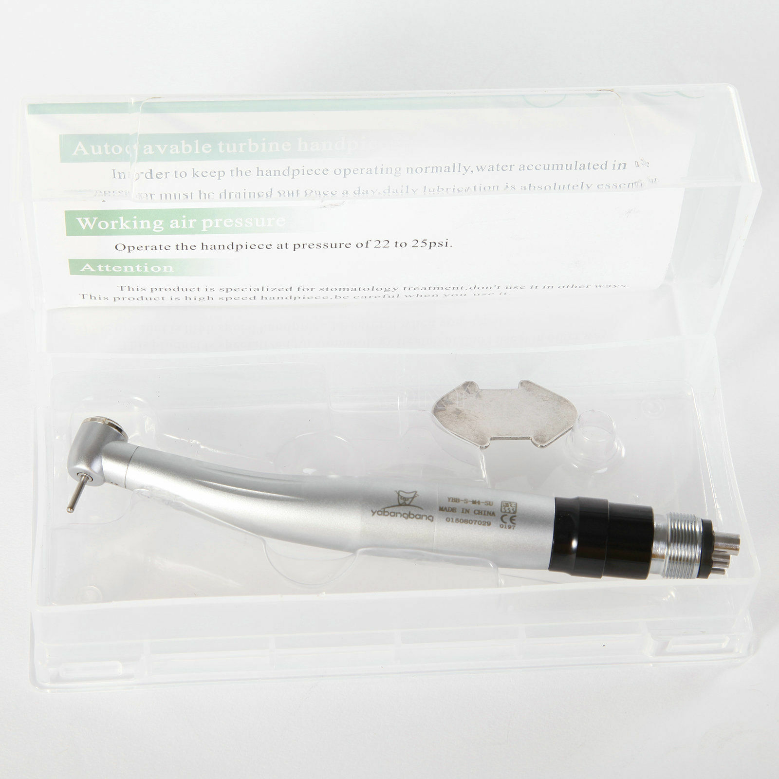 3x Dental push button turbine handpiece Quick Coupler 4Holes fit NSK YBNK4 USA