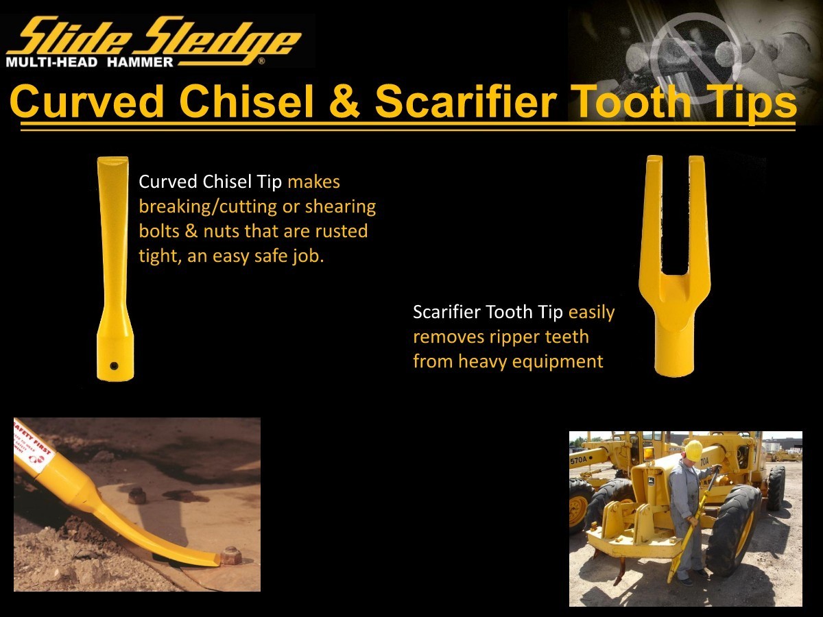SLIDE SLEDGE 213307 Scarifier Tooth Tip