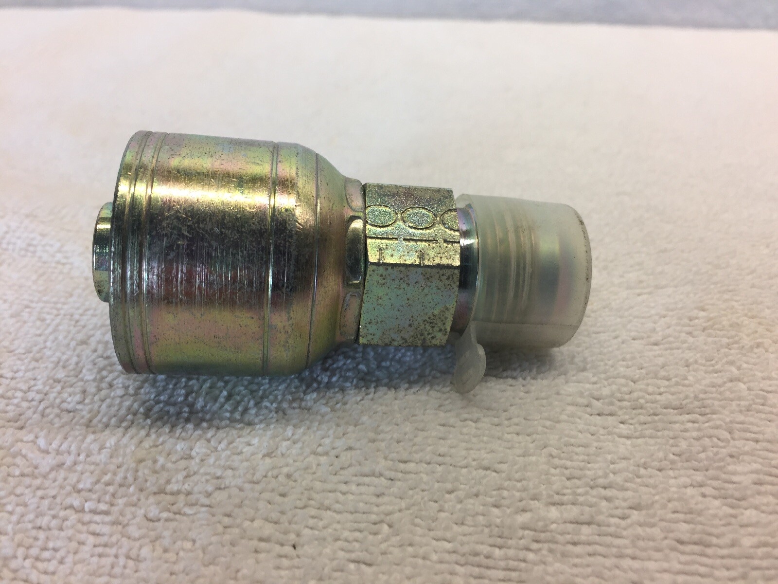 EATON 1AA10MJ10 Hydraulic Hose Fitting FREE SHIPPING FREE RETURNS (1613)