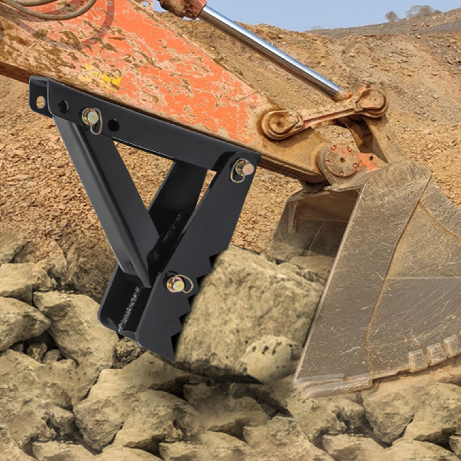 VEVOR 18 inch Backhoe Excavator Thumb Attachments Weld