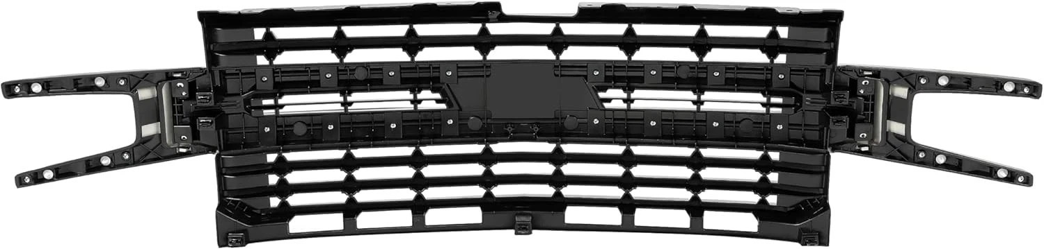 Front Grill Compatible with 2019-2022 Chevy Chevrolet Silverado 1500 Bumper