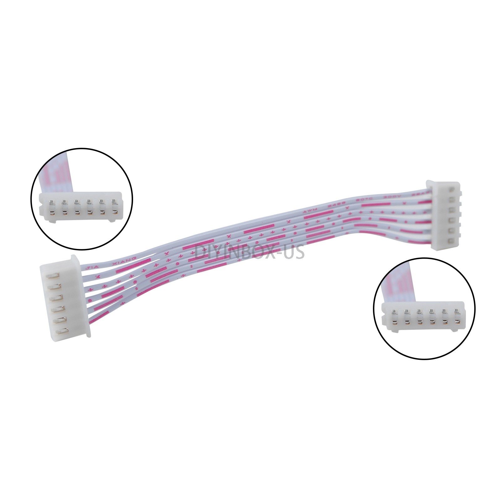 JST-XH2.54mm Pitch Connector Cable 2/3/4/5/6/7/8/9/10/11/12 Pin Female to Female