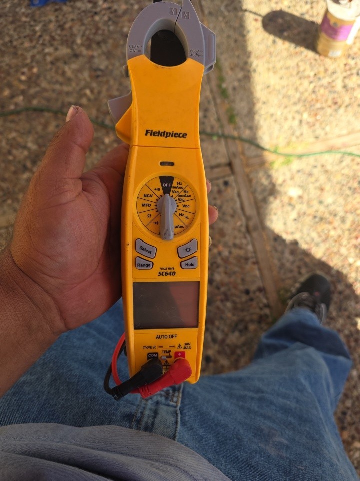 Fieldpiece SC640 TRMS AC/DC Swivel Head Clamp Meter With Leads