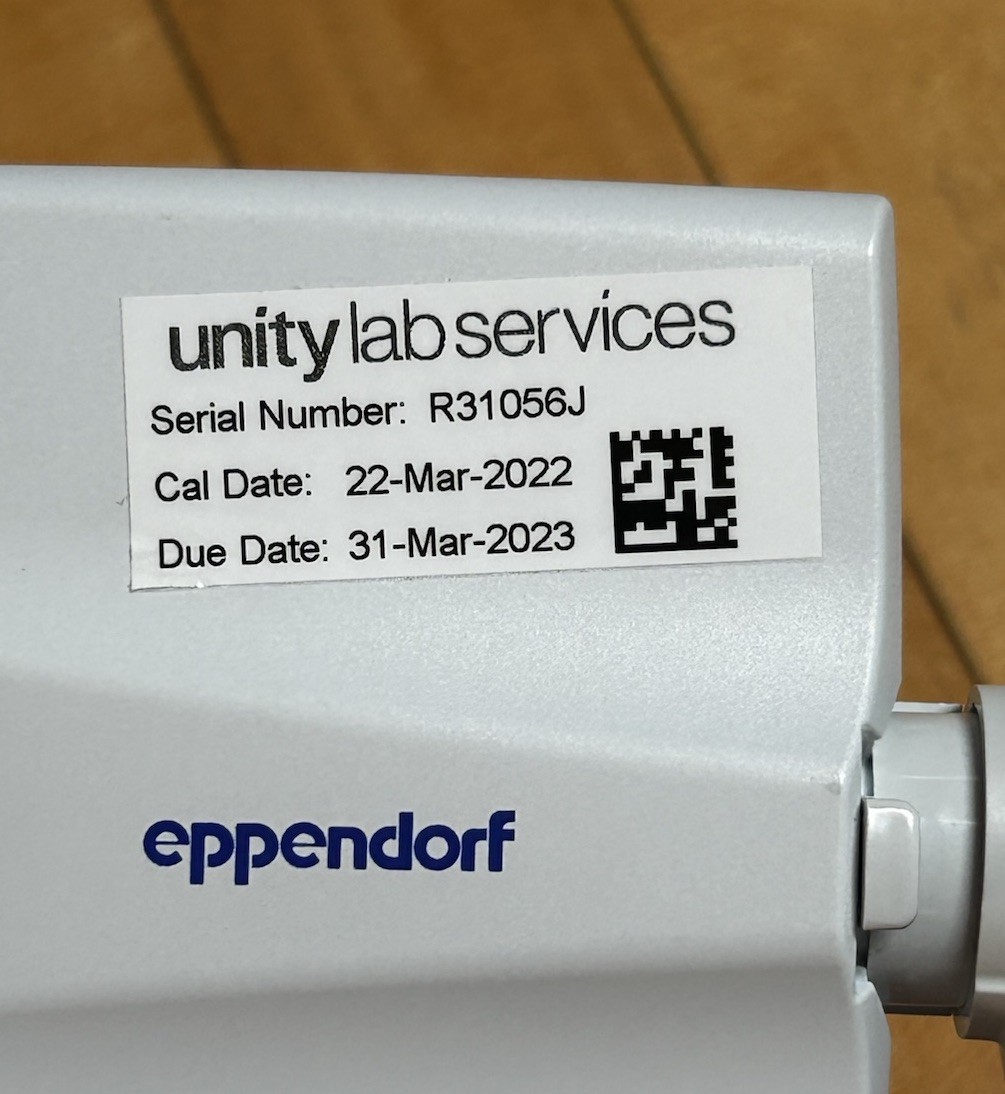 Eppendorf 8-Channel Pipette 10–100 µL – Multichannel – Tested Excellent
