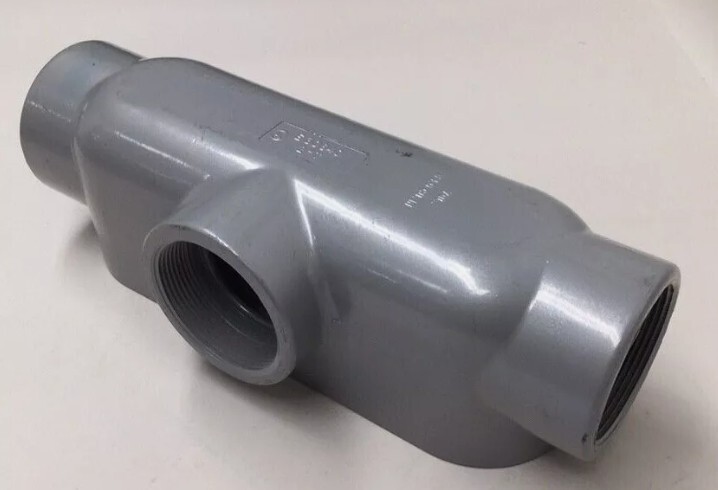 Conduit Body Type E30640 2″ Tee 64.0 Cu. In. (No Cover)