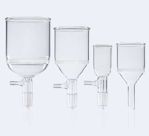 30ml – 2000ml Borosilicate Glass Porous Filter Funnel Suction Filter Funnels ca