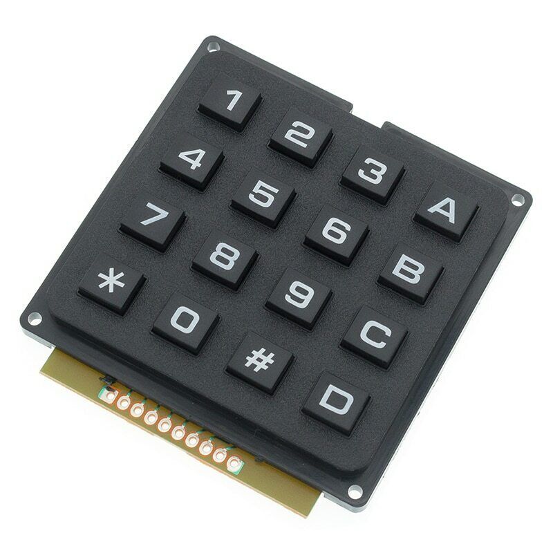 2PCS 4 x 4 Matrix Array 16 Keys 4*4 Switch Keypad Keyboard Module for