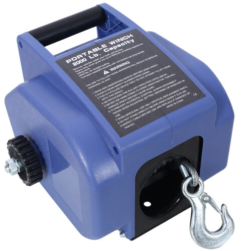 12v Trailer Winch,Reversible Electric Winch, for Boats up to 5000 lbs