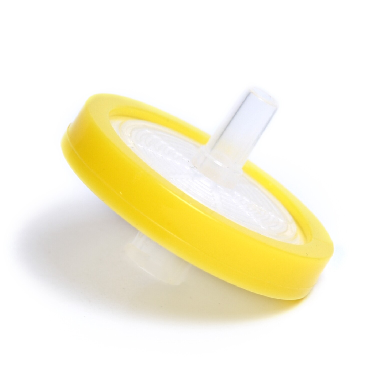 100pcs Non-Sterile Nylon (NY)Membrane Syringe Filters OD=25mm 0.45μm Pore Size