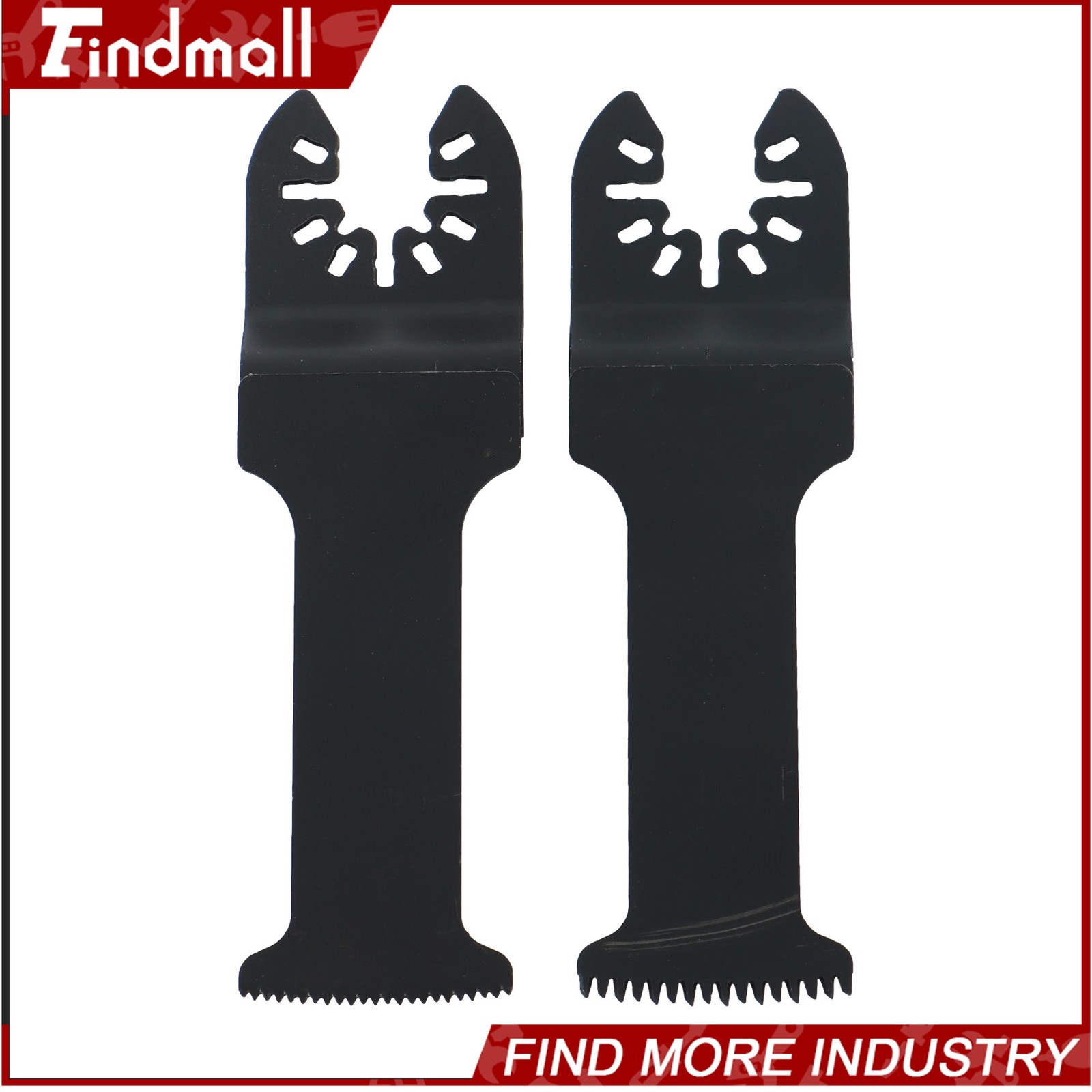 Findmall 10Pcs Extra Long Multitool Blades Japanese Tooth Oscillating Saw Blades