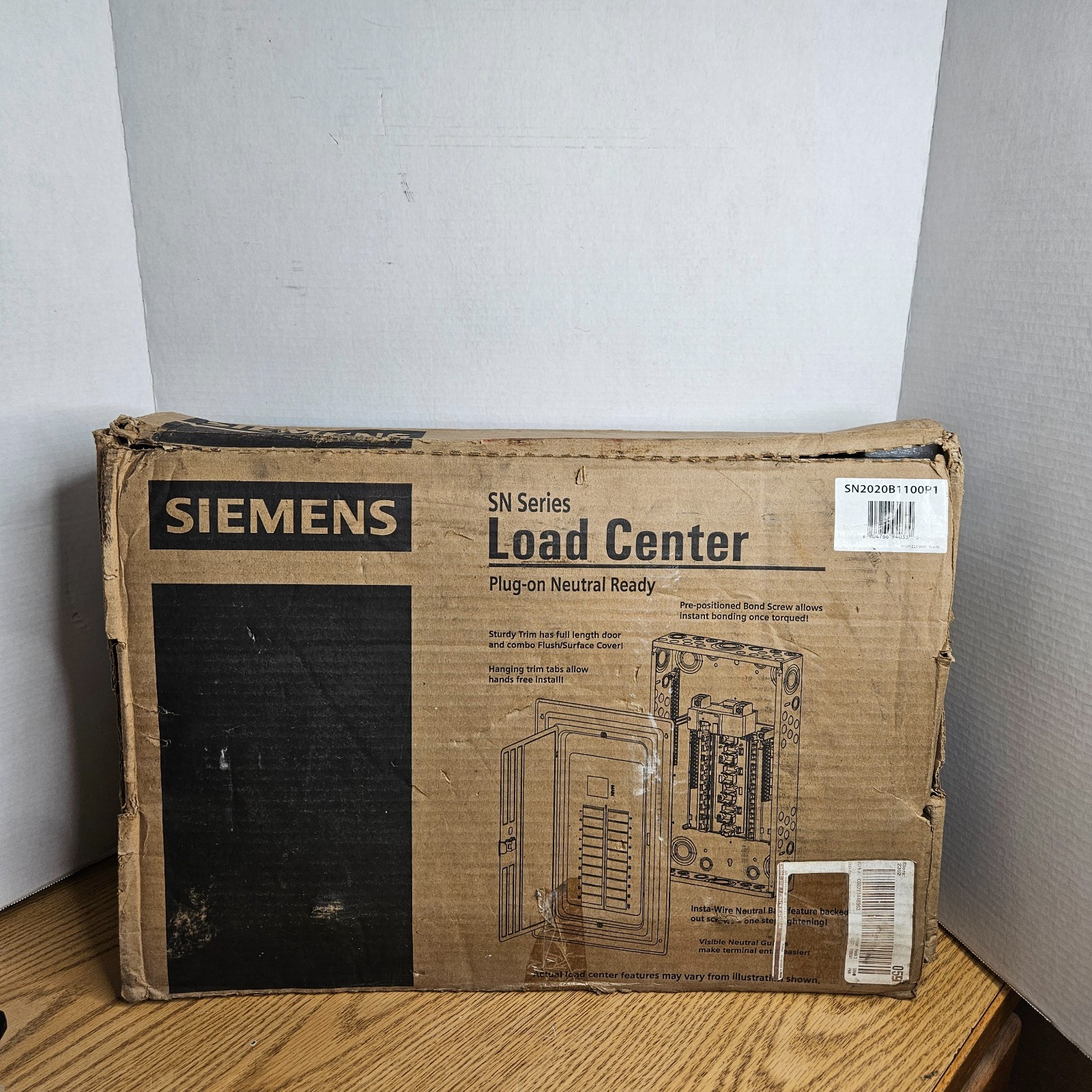 Siemens SN2020B1100P1 100A 120/240V 1PH 20-Space/Circuit Indoor Load Center
