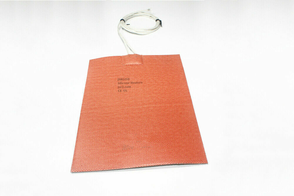 6″ X 10″ 150 X 254mm 300W w/ 3M Universal CE UL JSRGO Silicone Heating Pad