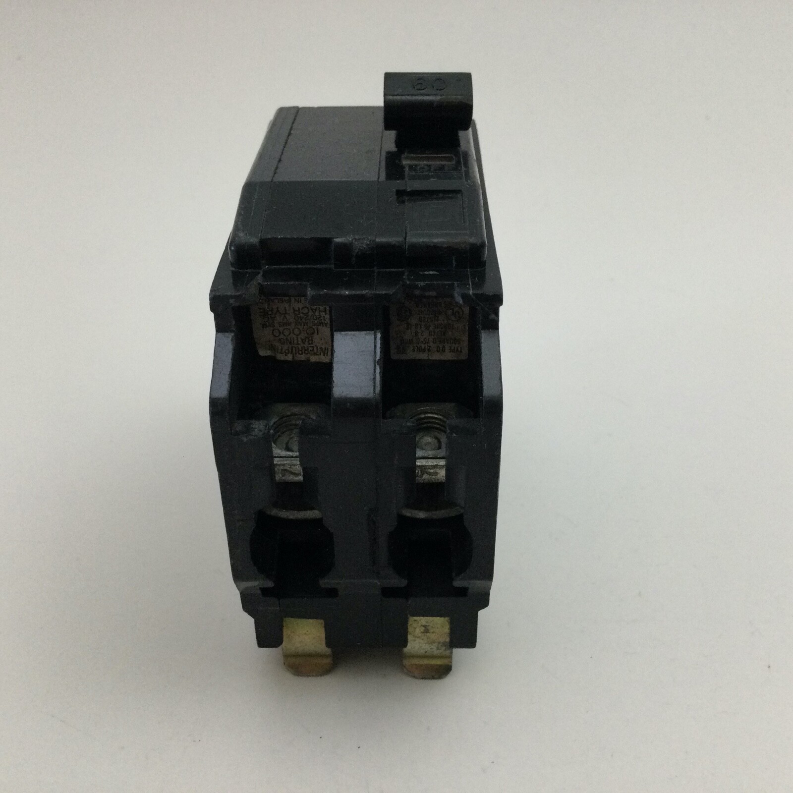 Square D QO260 2 Pole 60 Amp 120/240V Circuit Breaker Type QO