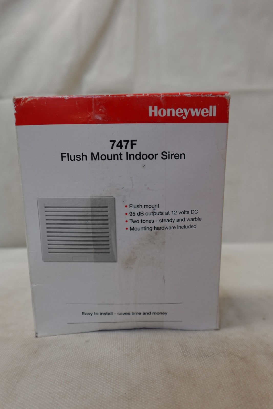 Ademco / Honeywell – 747F Flush Mount Indoor Security Alarm Siren – NIB