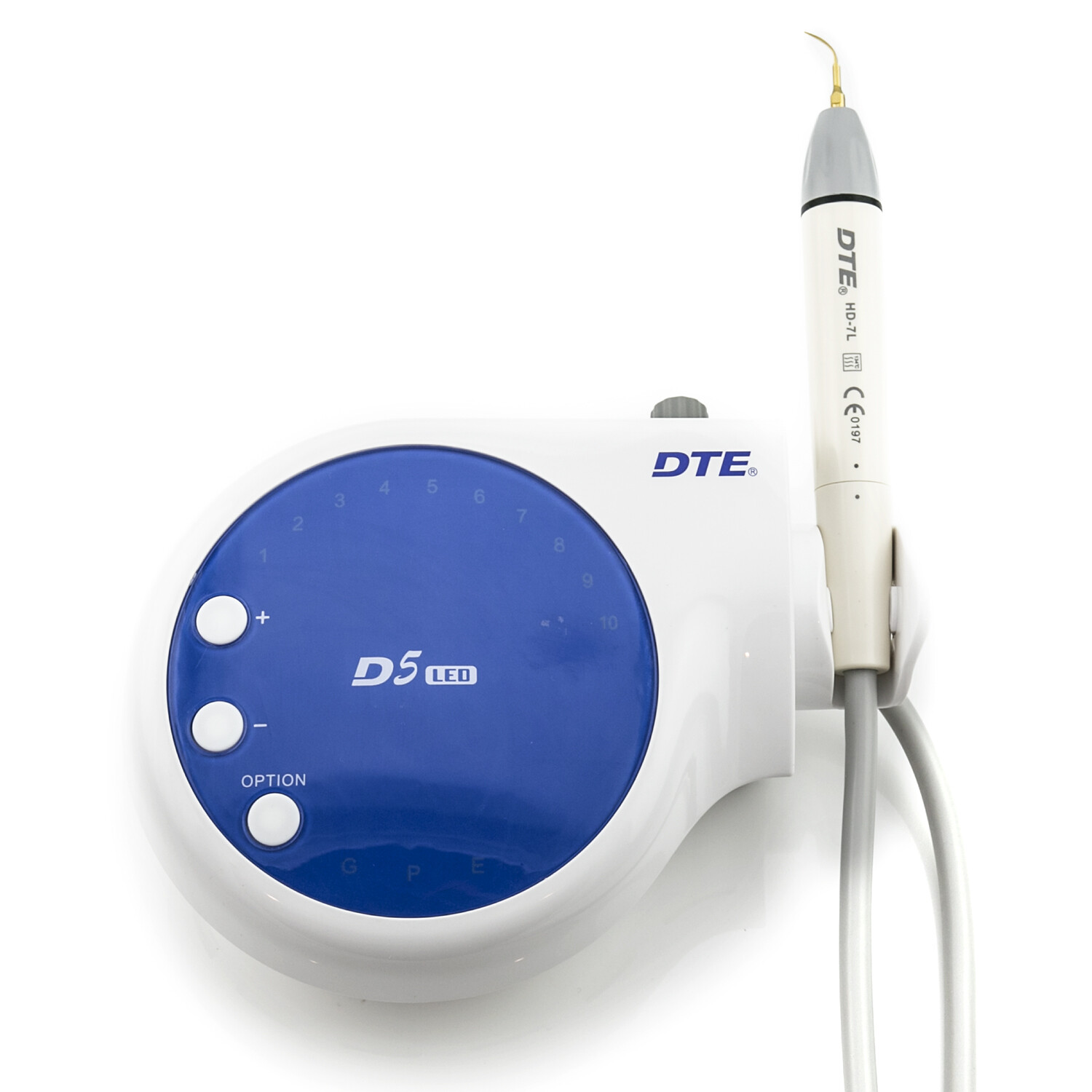 Original Woodpecker Dental DTE D1 D5 LED Ultrasonic Piezo Scaler Handpiece 110V