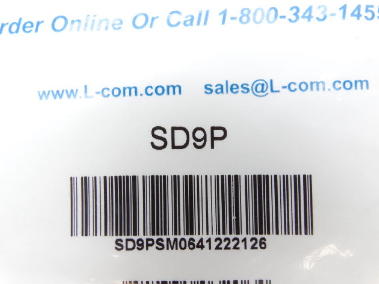 L COM SD9P Connector
