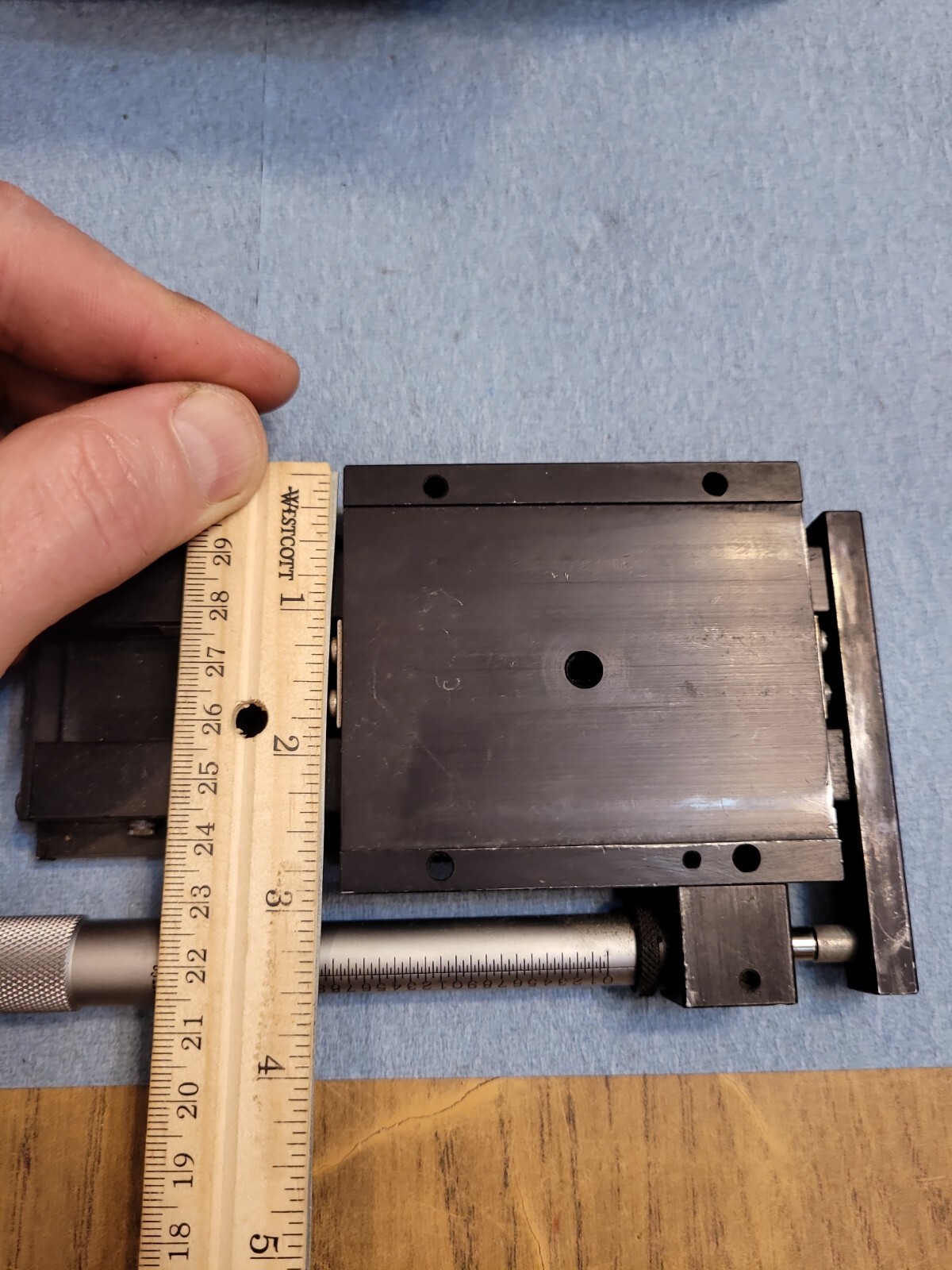 Ardel Kinamatic Starret Precision Micrometer Stage 2.000″ of RANGE