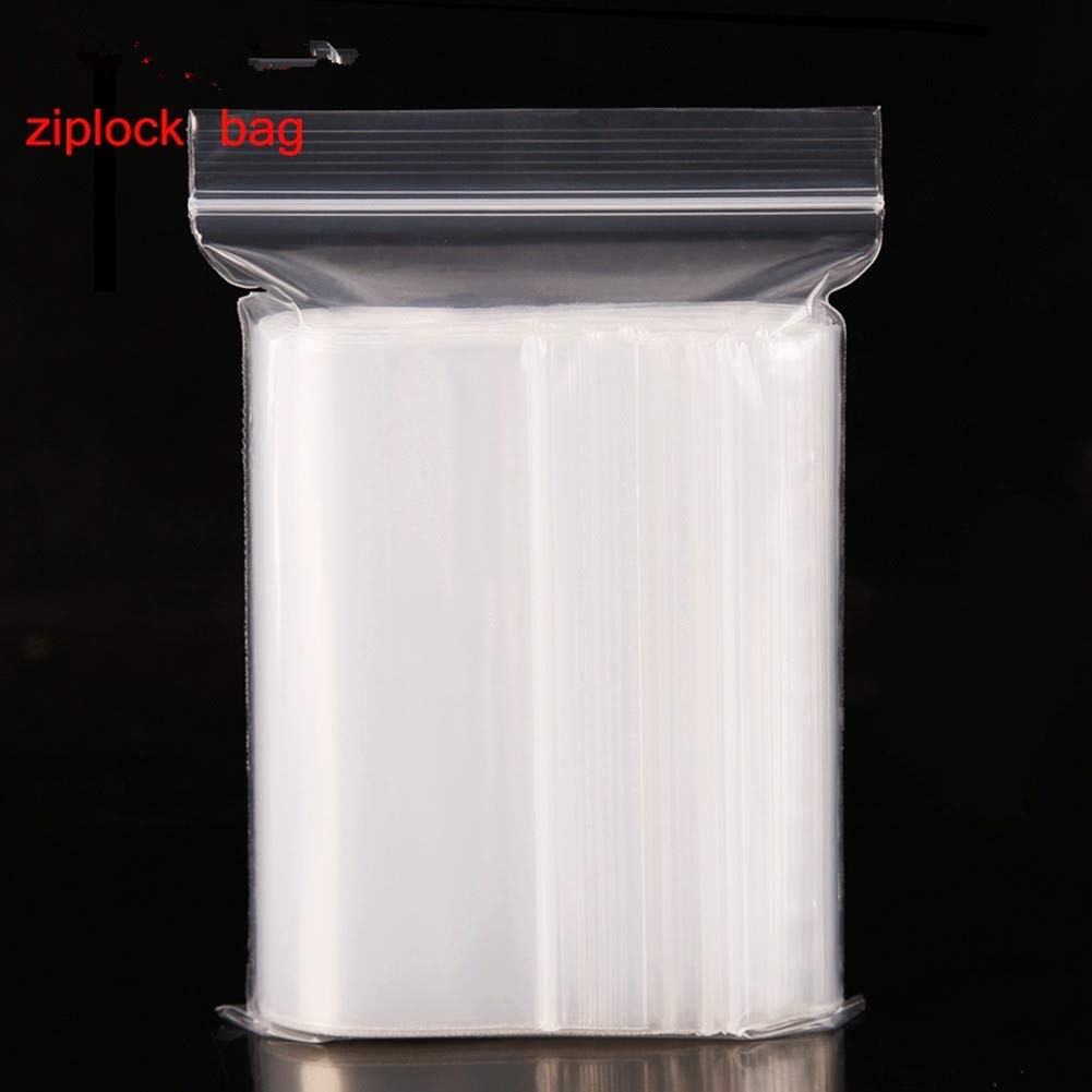 Gallon Storage,4mil Heavy Duty Zip Lock Bag Poly Baggies with Resealable Zip …
