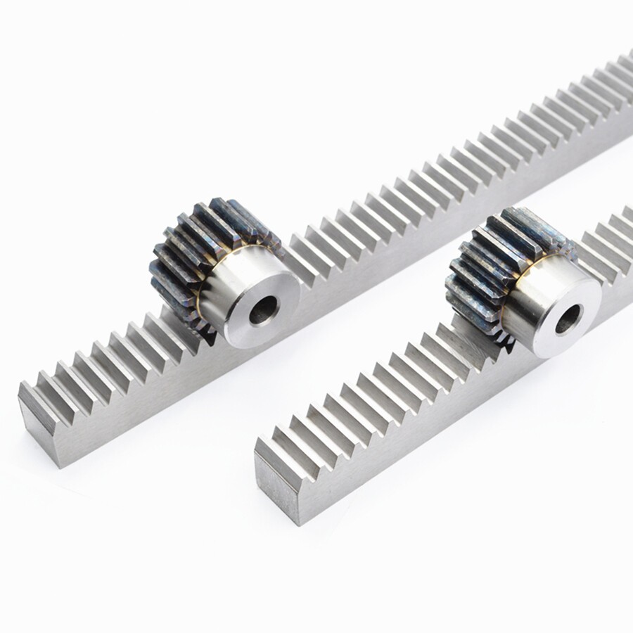 0.5/1/1.5/2/2.5/3M Spur Gear Racks For CNC Linear Motion Pitch 1.57mm to 9.42mm